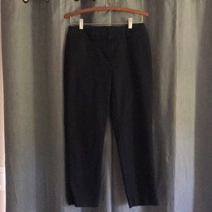 Navy crop pants
